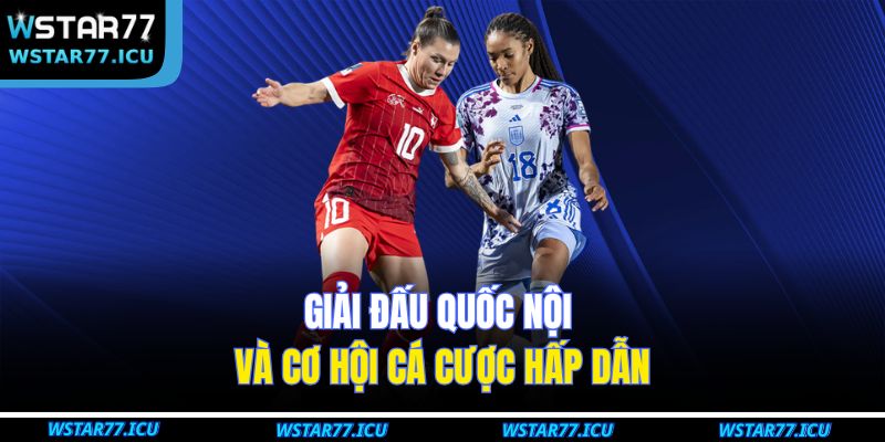 Giải đấu quốc nội và cơ hội cá cược hấp dẫn